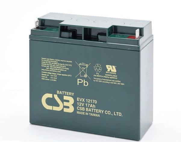 батарея CSB EVX 12170 (EVX12170) 17ah 12V - купить в Нижнем Новгороде